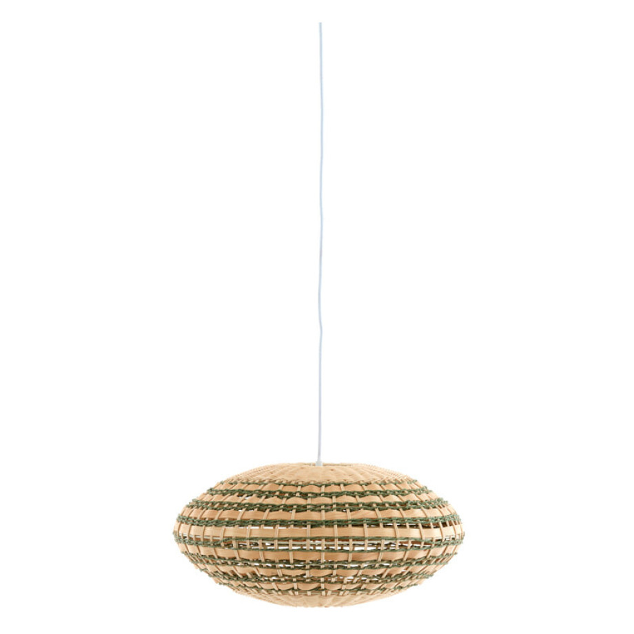 Light & Living Hanglamp 'Tawela' Rotan, 50cm, kleur Groen afbeelding 1