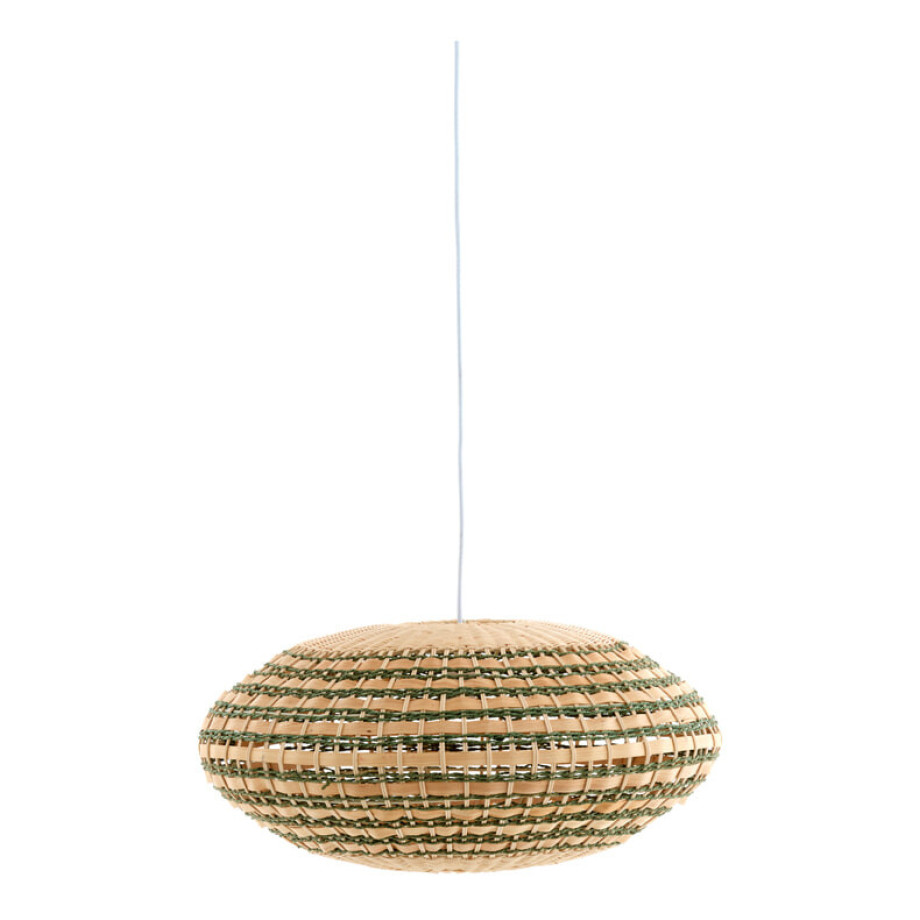 Light & Living Hanglamp 'Tawela' Rotan, 60cm, kleur Groen afbeelding 1