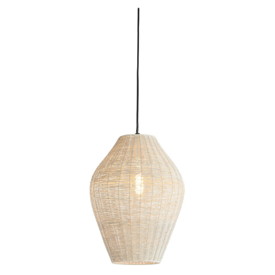Light & Living Hanglamp 'Arriate' 26cm, kleur Crème afbeelding 1
