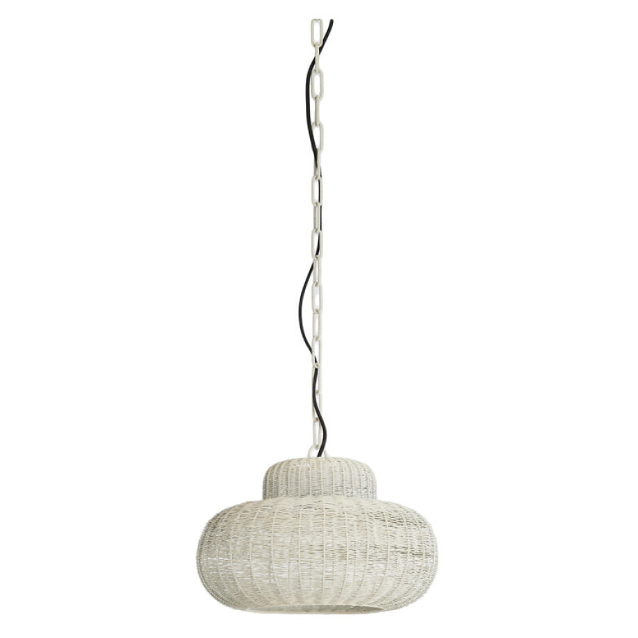 Light & Living Hanglamp 'Piedra', 35cm, kleur Crème afbeelding 1