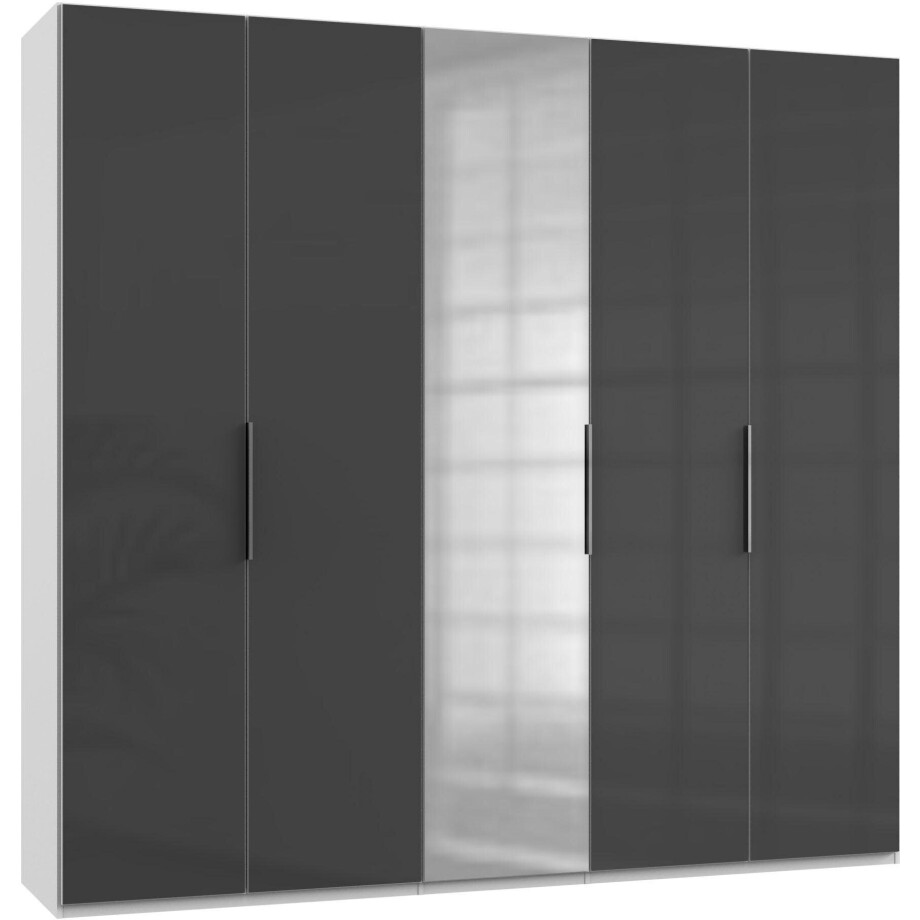 Wimex Kledingkast Level by fresh to go met glas- en spiegeldeuren afbeelding 1