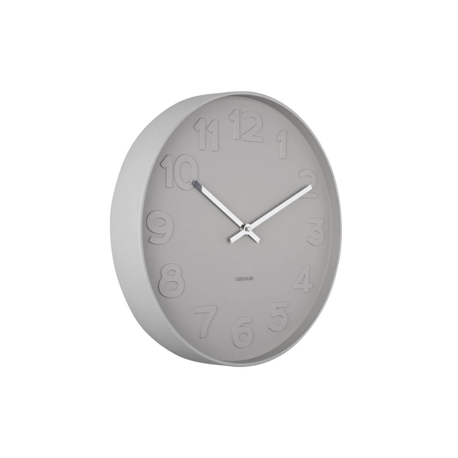 Wandklok Mr. Grey | KARLSSON afbeelding 1