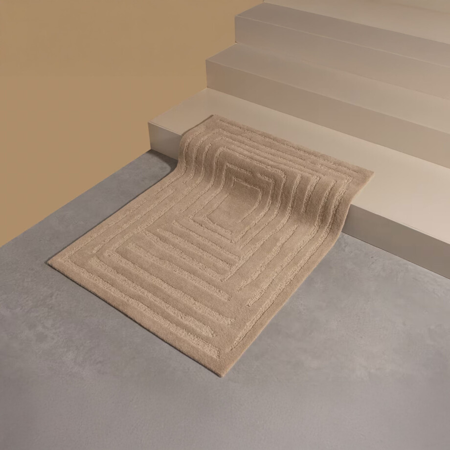 WOOOD Vloerkleed 'Alicia' Wol, 170 x 240cm afbeelding 1