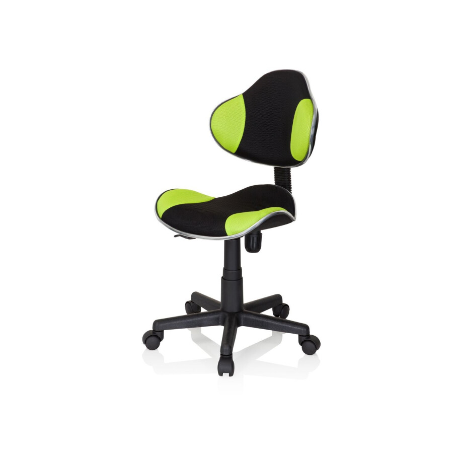 hjh OFFICE Kinder bureaustoel Kiddy GTI-2 (zwart/groen) hjh OFFICE Kinder bureaustoel Kiddy GTI-2 (zwart/groen) afbeelding 1