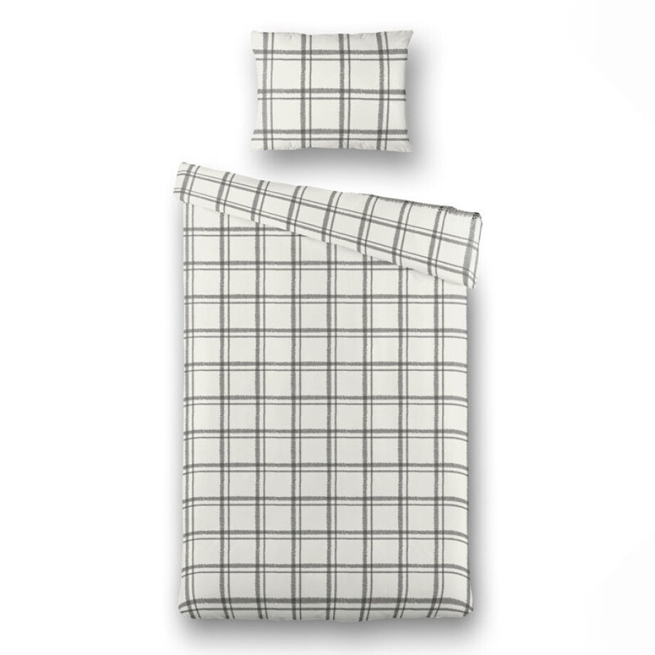 2e -50% | Dekbedovertrek Katoen - John - Eenpersoons (140x200 Cm) - Meerkleurig Katoen - Ruiten - Origins - Dekbed-Discounter.nl 2e -50% | Dekbedovertrek Katoen - John - Eenpersoons (140x200 Cm) - Meerkleurig Katoen - Ruiten - Origins - Dekbed-Discounter.nl afbeelding 1