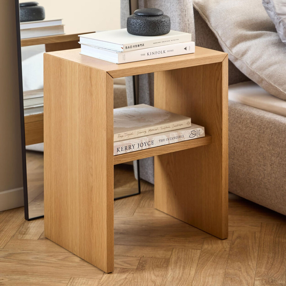 Bendt Nachtkastje 'Jai' Eiken, 45 x 35cm afbeelding 1