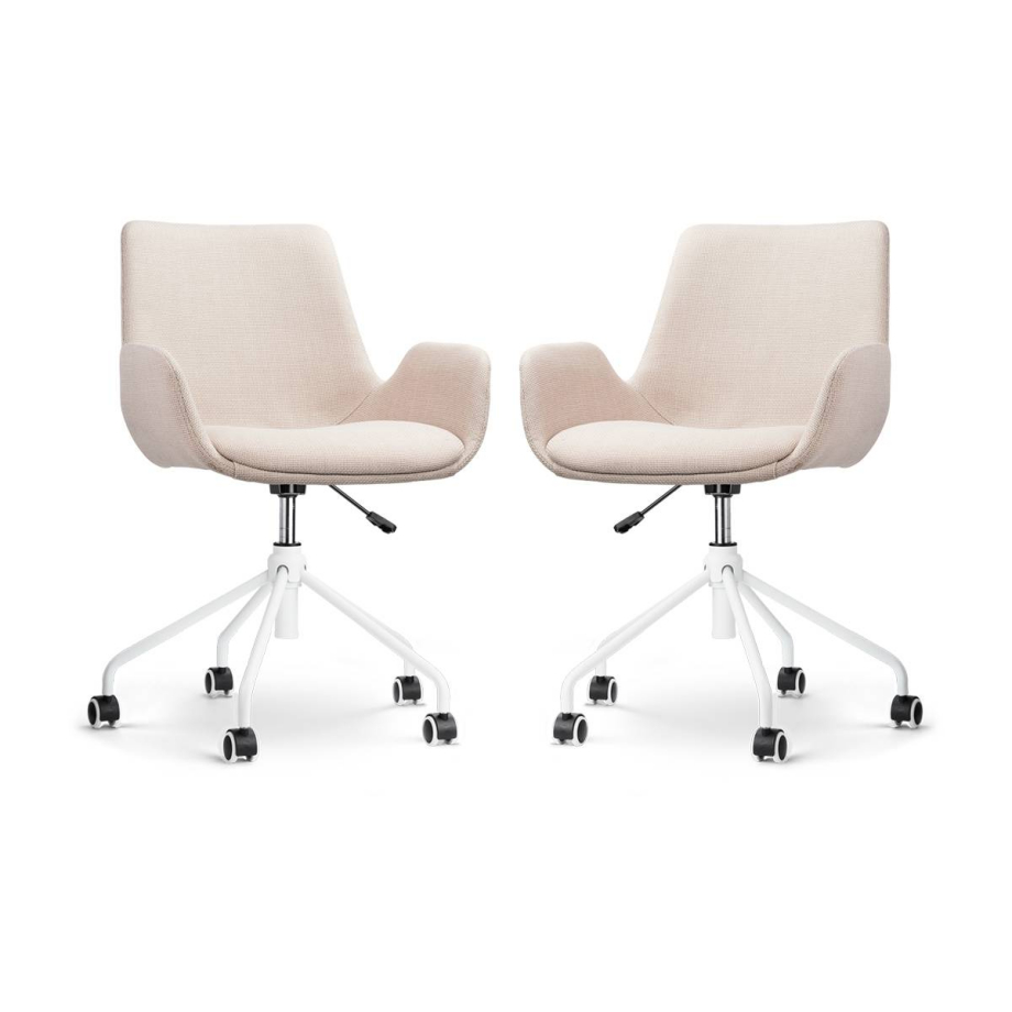 Set van 2 eetkamerstoelen Nout-Eef | Nolon afbeelding 1