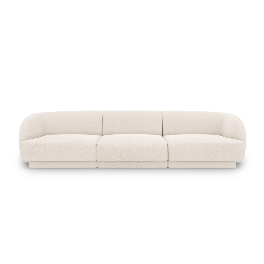3-zitsbank Miley bouclé | Micadoni Home 3-zitsbank Miley bouclé | Micadoni Home afbeelding 1