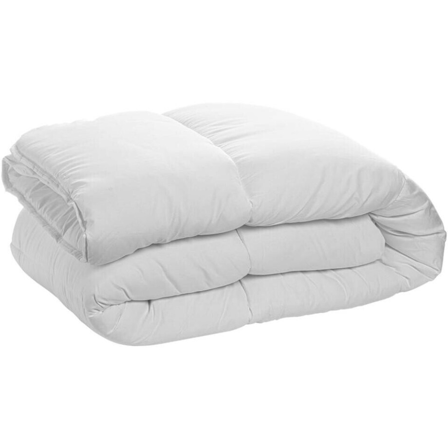 Leen Bakker - Dekbed Synthetisch - Middelwarm - 240x200 Cm - Polyester/Microvezel - Wit afbeelding 1