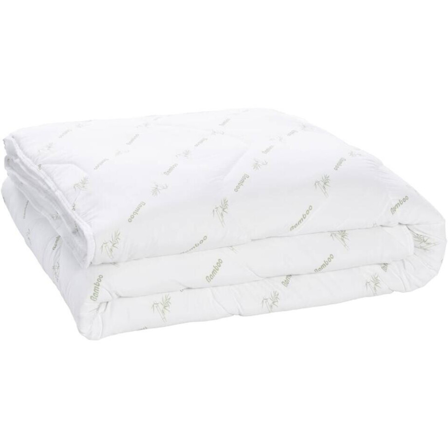 Leen Bakker - Dekbed - 4-seizoenen - 240x220 Cm - Bamboe - Wit Leen Bakker - Dekbed - 4-seizoenen - 240x220 Cm - Bamboe - Wit afbeelding 1