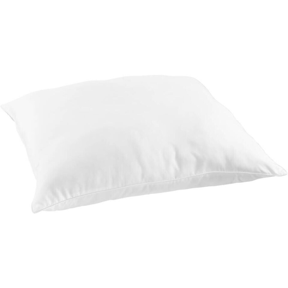 2e Halve Prijs Leen Bakker - Hoofdkussen Sedna - 60x70 Cm - Synthetisch - Wit afbeelding 1