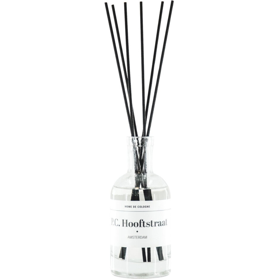 Housevitamin Geurstokjes - PC Hooftstraat Amsterdam - Patchouli - 500ml - Glazen Fles afbeelding 1