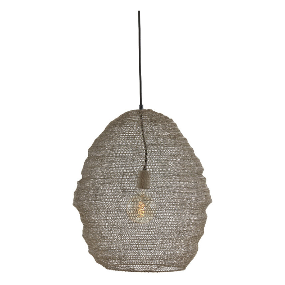 Light & Living Hanglamp 'Nikki' 45cm, kleur Taupe afbeelding 1