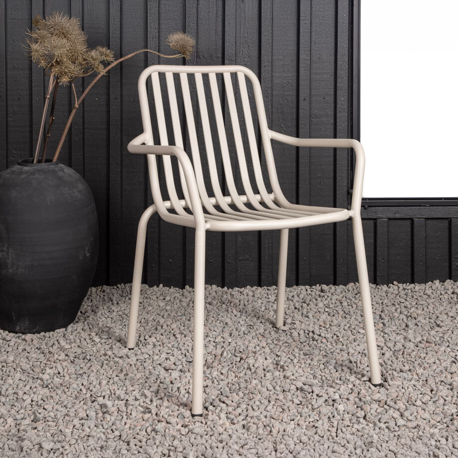 Nohr Tuinstoel 'Moncia' kleur Beige afbeelding 1