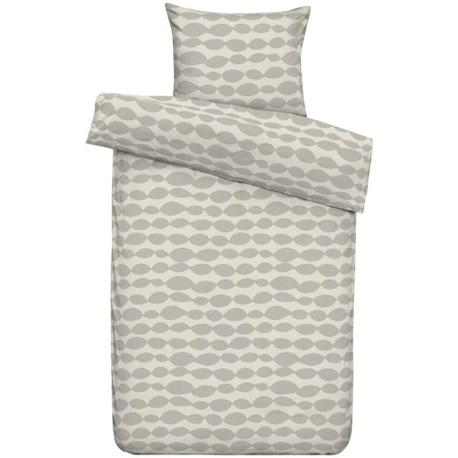 2e Halve Prijs Leen Bakker - Dekbedovertrek Alan - 140x220 Cm - Katoen/Polyester - Beige afbeelding 1