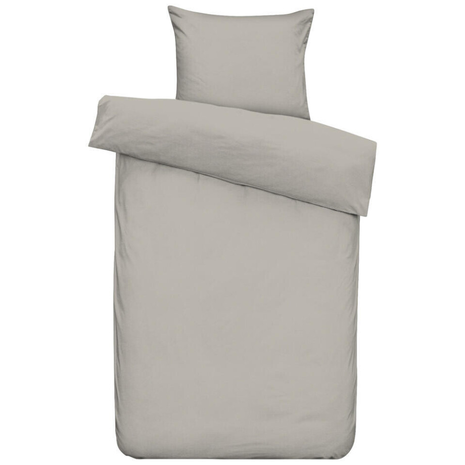 2e Halve Prijs Leen Bakker - Dekbedovertrek Jay - Zand - 140x200/220 Cm - Katoen - Beige 2e Halve Prijs Leen Bakker - Dekbedovertrek Jay - Zand - 140x200/220 Cm - Katoen - Beige afbeelding 1