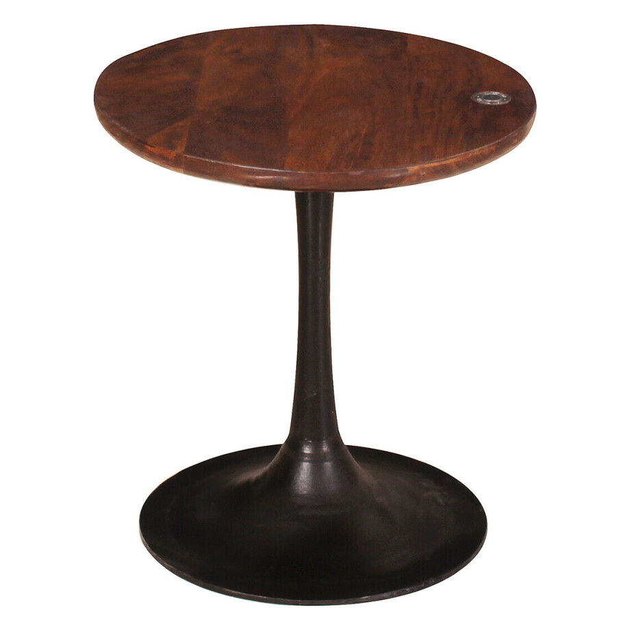 Tom Tailor Bijzettafel 'Chaz' Mangohout, 40cm Tom Tailor Bijzettafel 'Chaz' Mangohout, 40cm afbeelding