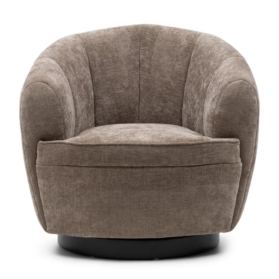 Draaibare fauteuil The Countess, Taupe afbeelding 1