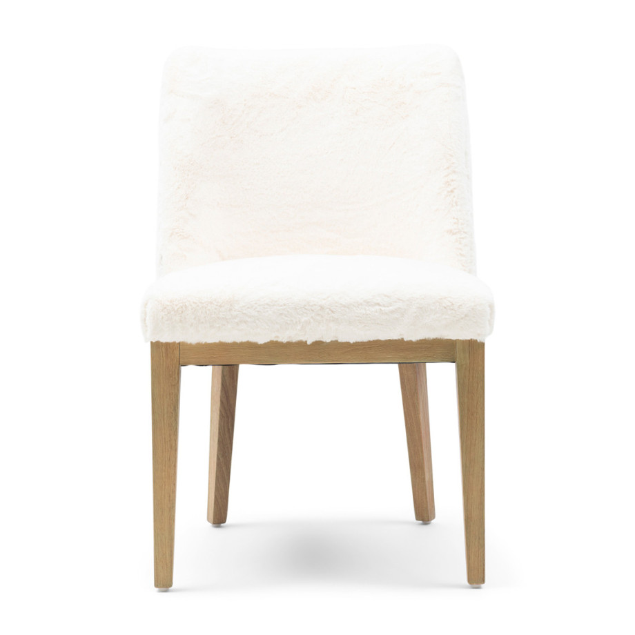 Eetkamerstoel Whistler, Faux Fur afbeelding 1