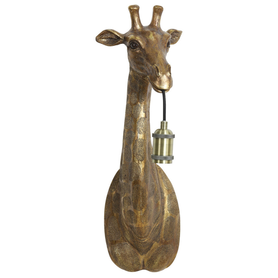 Light & Living Wandlamp 'Giraffe' kleur Antiek Brons afbeelding 1