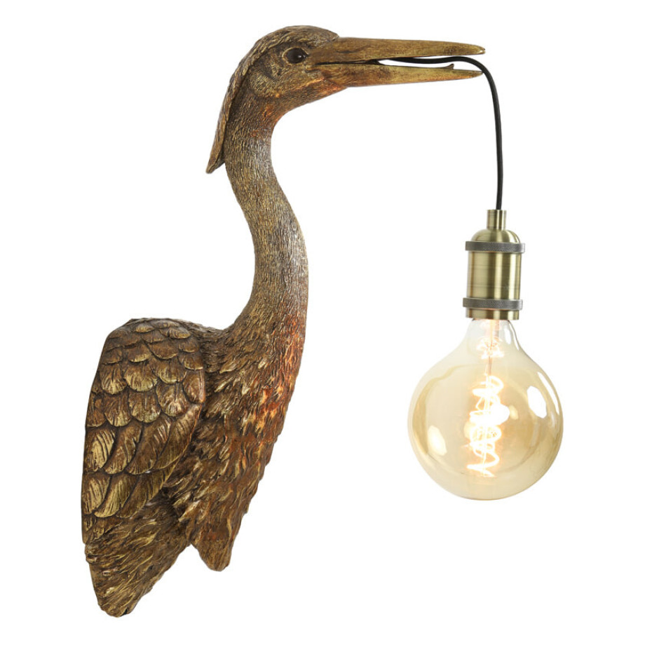 Light & Living Wandlamp 'Crane' kleur Antiek Brons afbeelding 1