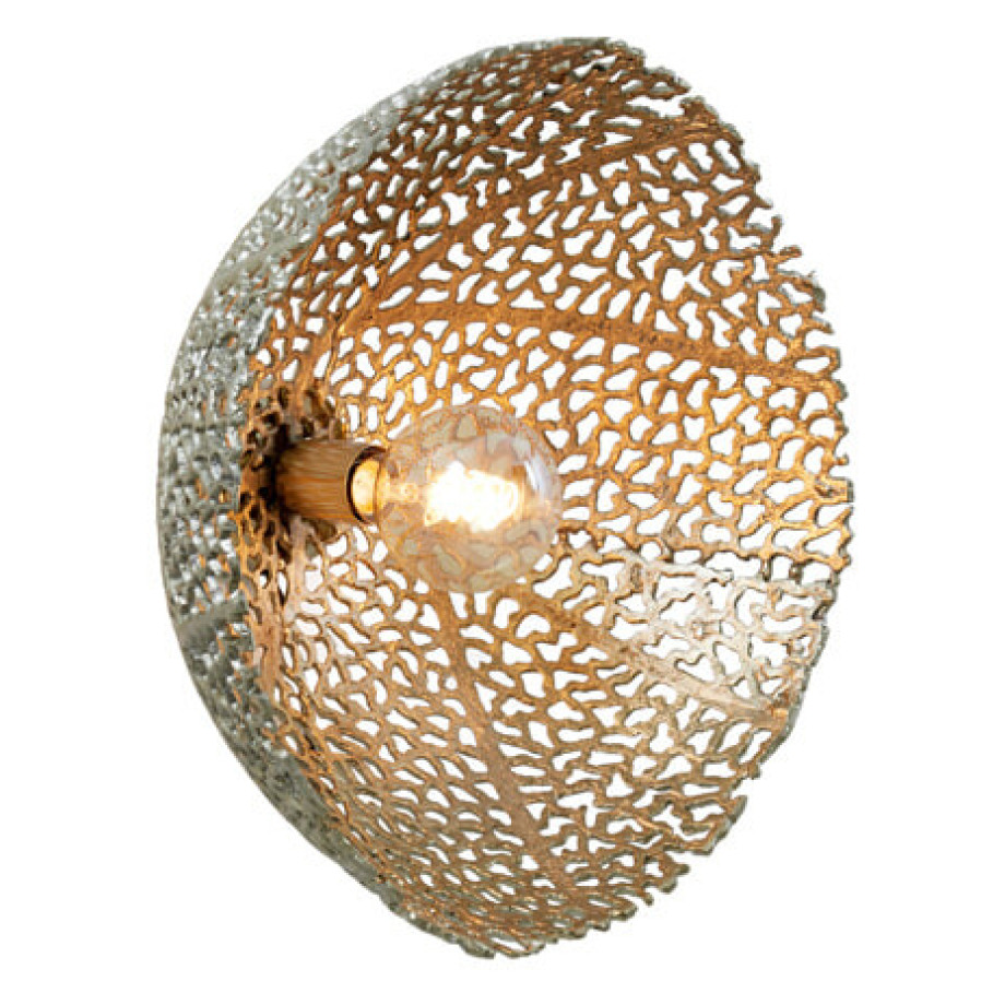 Light & Living Wandlamp 'Sinula' 39cm, kleur Goud afbeelding 1