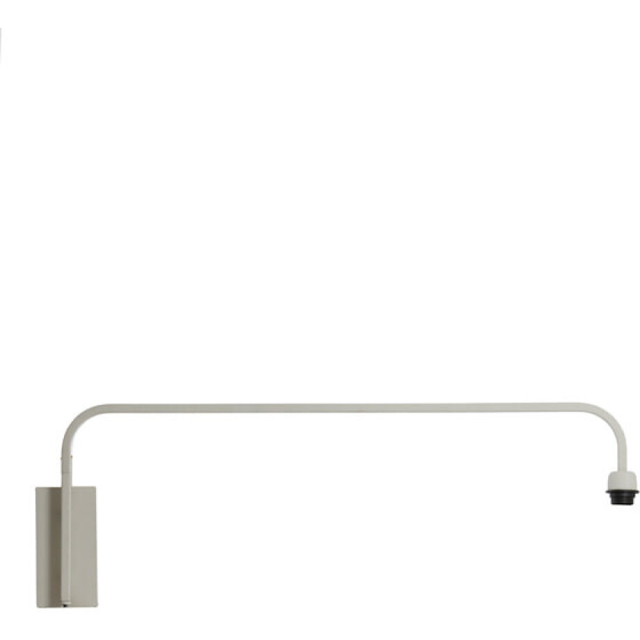 Light & Living Wandlamp 'Mareno' kleur Crème (excl. kap) afbeelding 1