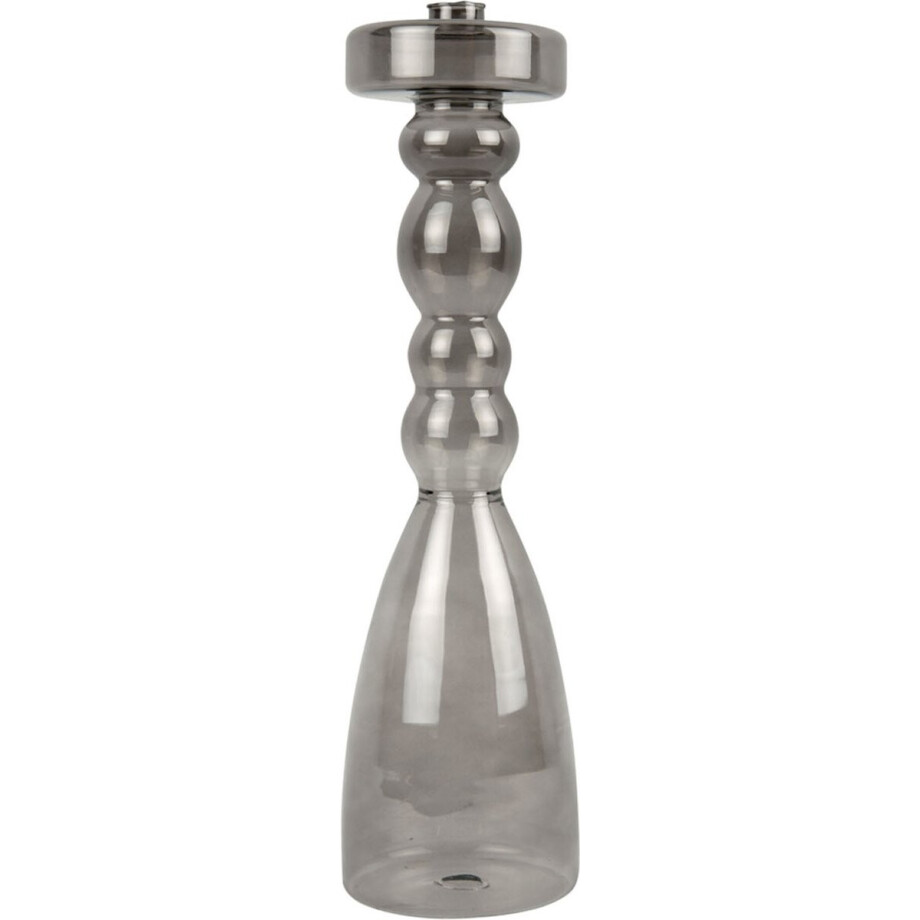 Present Time Kandelaar Pawn - Zwart - Ø11x39cm - Scandinavisch,Modern Present Time Kandelaar Pawn - Zwart - Ø11x39cm - Scandinavisch,Modern afbeelding 1