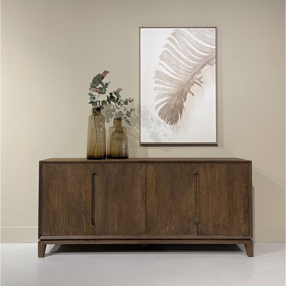 Livingfurn Dressoir 'Cortez' Mangohout, 190cm afbeelding 