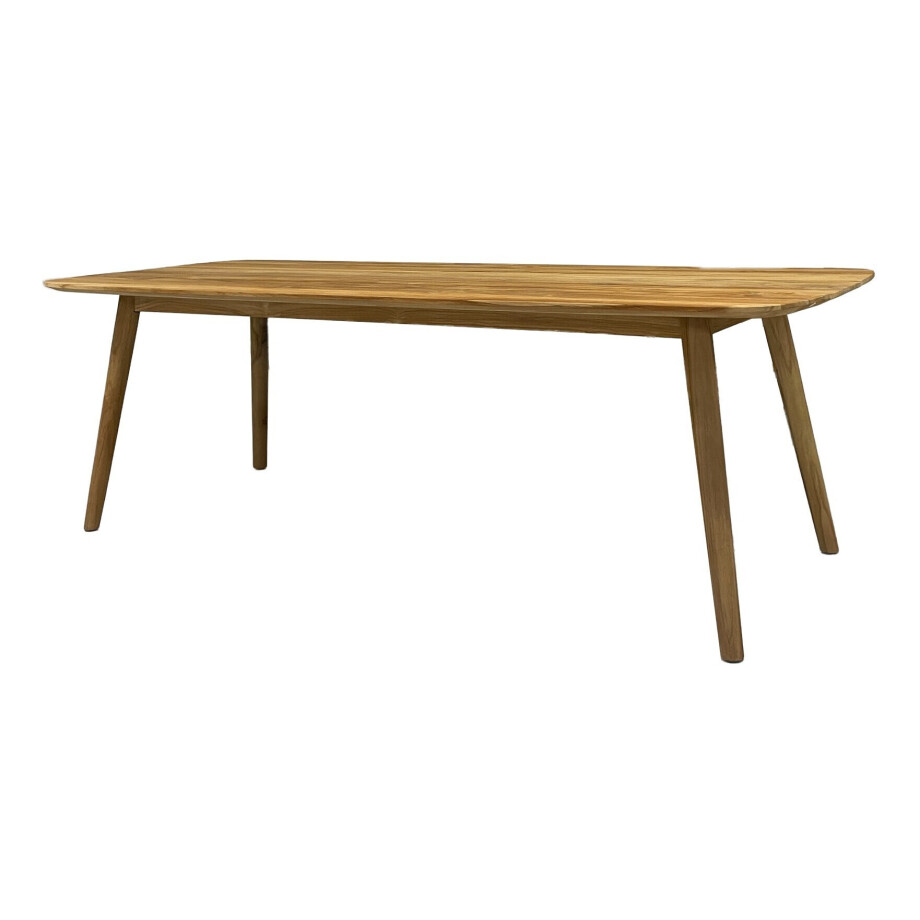 Livingfurn Tuintafel 'Lugano' Teakhout, 240 x 100cm Livingfurn Tuintafel 'Lugano' Teakhout, 240 x 100cm afbeelding