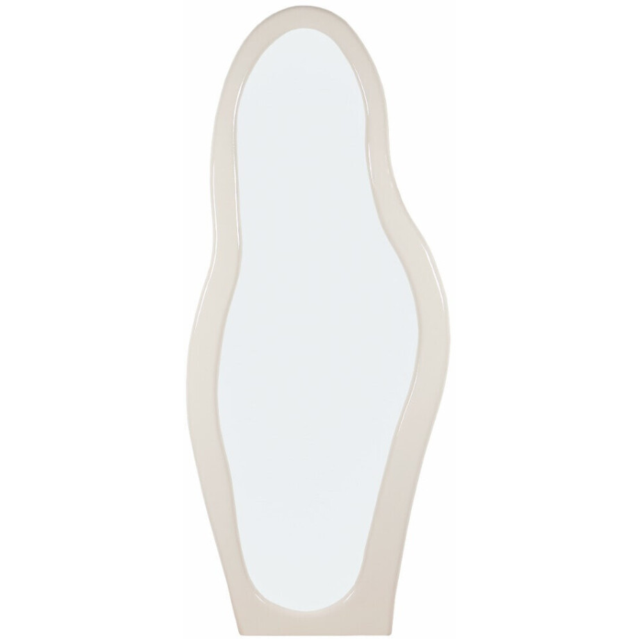 Brix Organische Spiegel 'Olivia' 200 x 85cm, kleur Off White Brix Organische Spiegel 'Olivia' 200 x 85cm, kleur Off White afbeelding 1