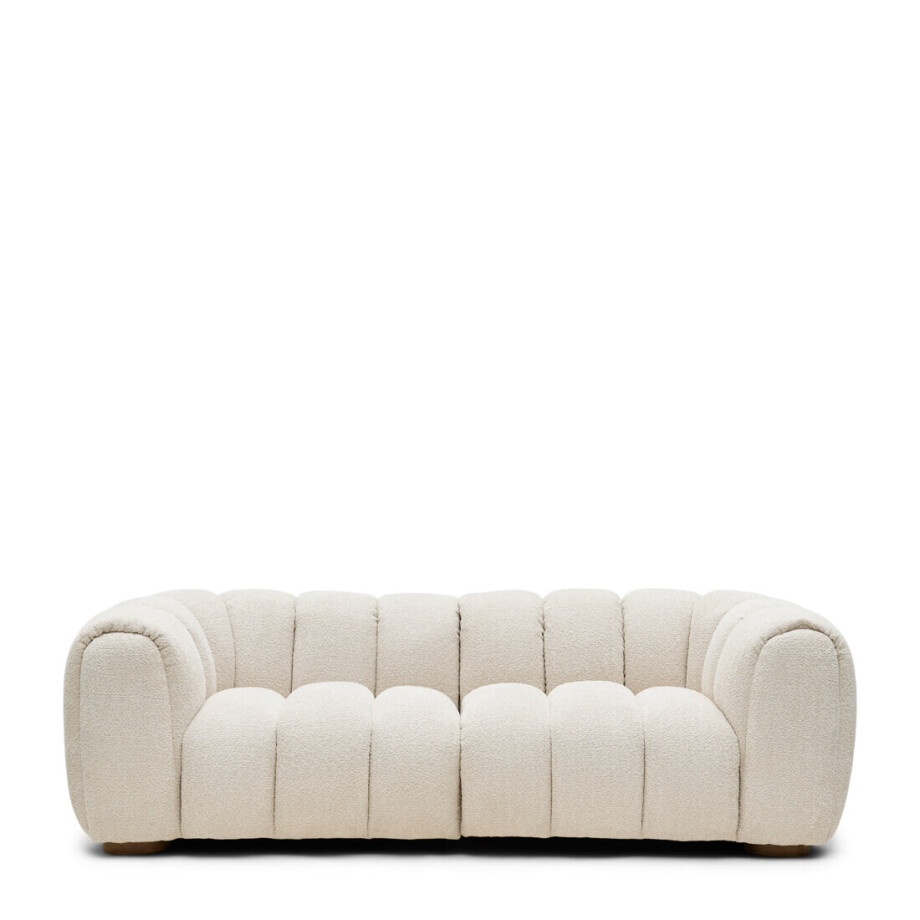 Rivièra Maison 3,5-zits Bank 'Vicenza' Chenille, kleur Off White afbeelding 1