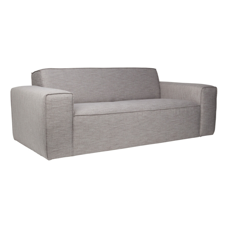 Zuiver 2,5-zits Bank 'Bor' kleur Grijs Zuiver 2,5-zits Bank 'Bor' kleur Grijs afbeelding 1