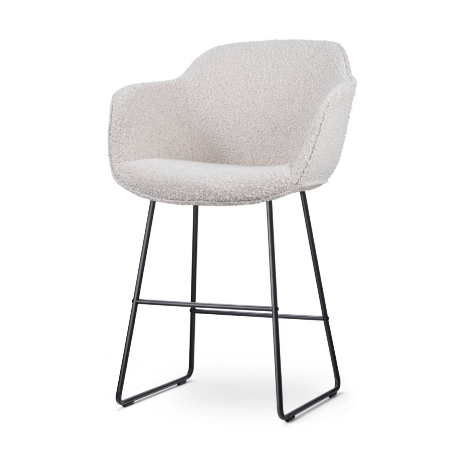 Barstoel Nino-Mare bouclé | Nolon Barstoel Nino-Mare bouclé | Nolon afbeelding 1