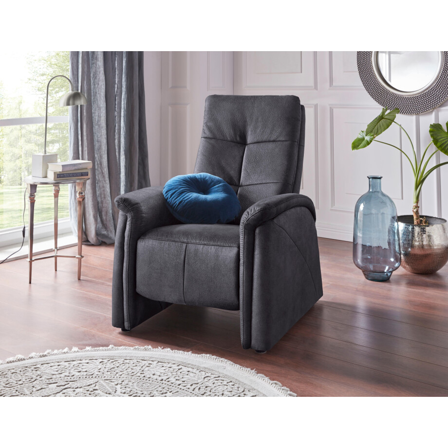 exxpo - sofa fashion Fauteuil Tivoli, hoge rugleuningstoel, relaxstoel, bioscoopstoel, comfortabel (set) afbeelding 1