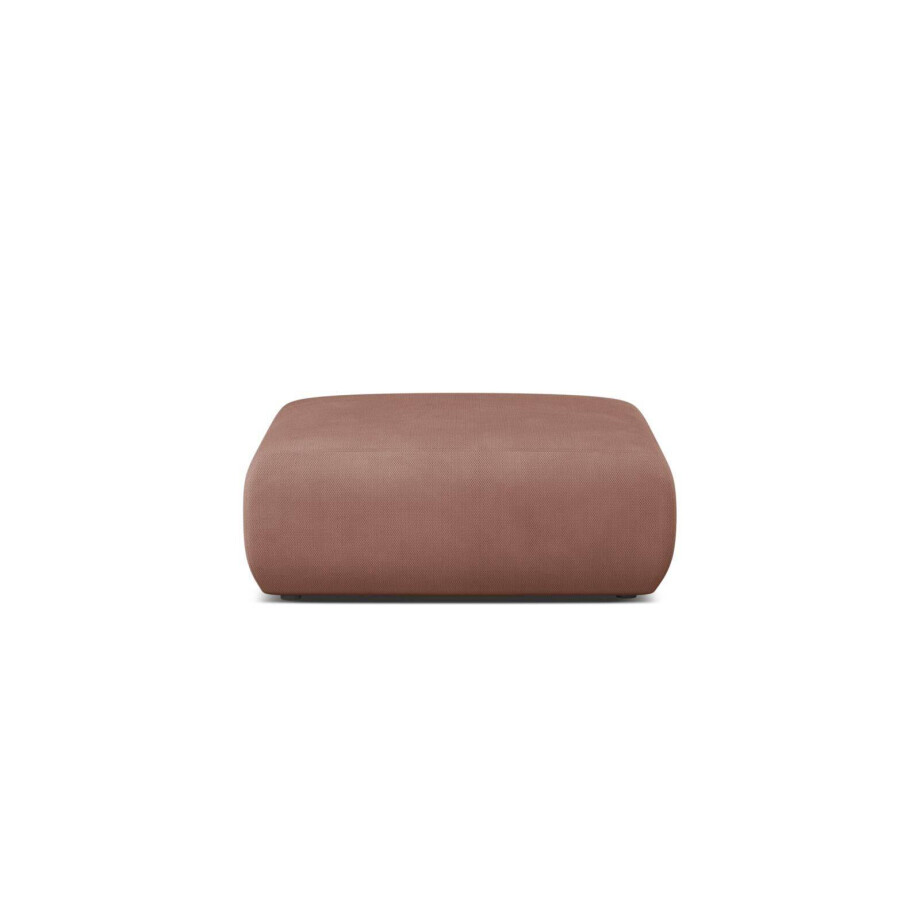 Hocker Molino chenille | Micadoni Home afbeelding 1
