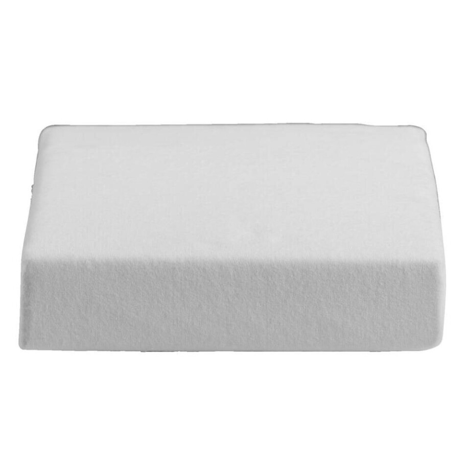 Leen Bakker - Waterdichte Matrasbeschermer Molton - 90x200 Cm - Katoen/Polyester - Wit Leen Bakker - Waterdichte Matrasbeschermer Molton - 90x200 Cm - Katoen/Polyester - Wit afbeelding 1