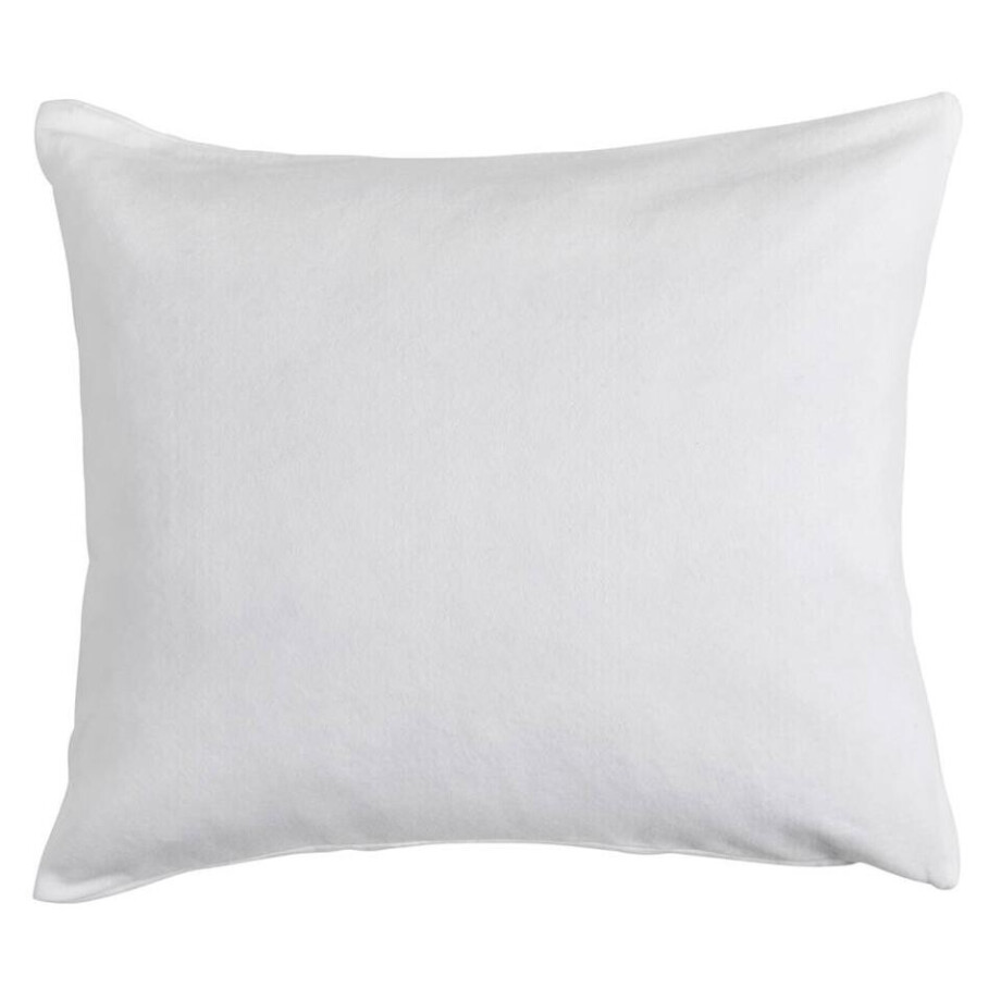 Leen Bakker - Waterdichte Kussenbeschermer Molton - 60x70 Cm - Katoen/Polyester - Wit afbeelding 1