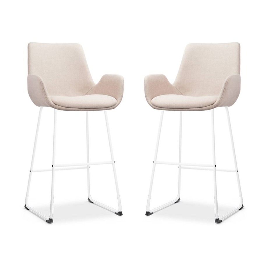 Set van 2 barstoelen Nino-Eef | Nolon Set van 2 barstoelen Nino-Eef | Nolon afbeelding 1