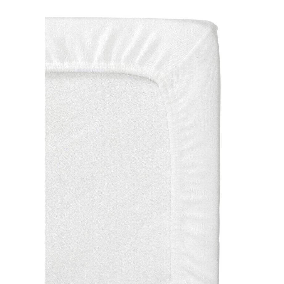 HEMA HEMA Ledikant Molton Hoeslaken 60 X 120 Cm (wit) afbeelding 1