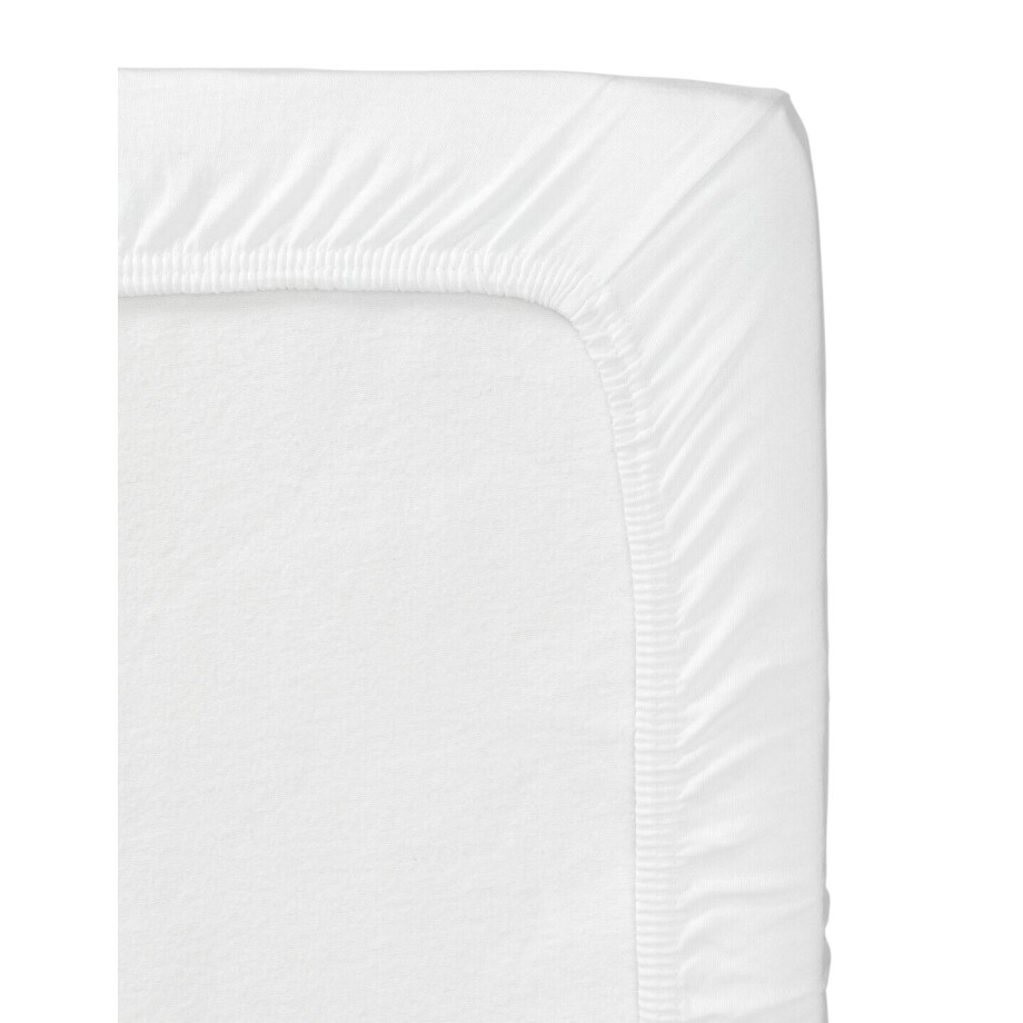 HEMA HEMA Wieg Hoeslakens 40x80 - 2 Stuks (wit) afbeelding 1