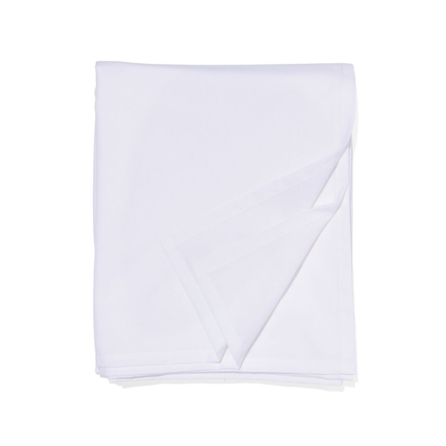 HEMA HEMA Ledikant Laken 120x150cm (wit) HEMA HEMA Ledikant Laken 120x150cm (wit) afbeelding 1