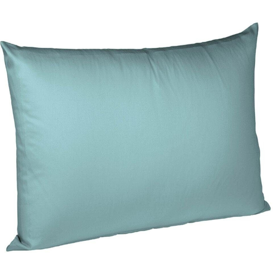 fleuresse Kussenovertrek Colours Mako Satin, 100% katoen, met rits (2 stuks) afbeelding 1