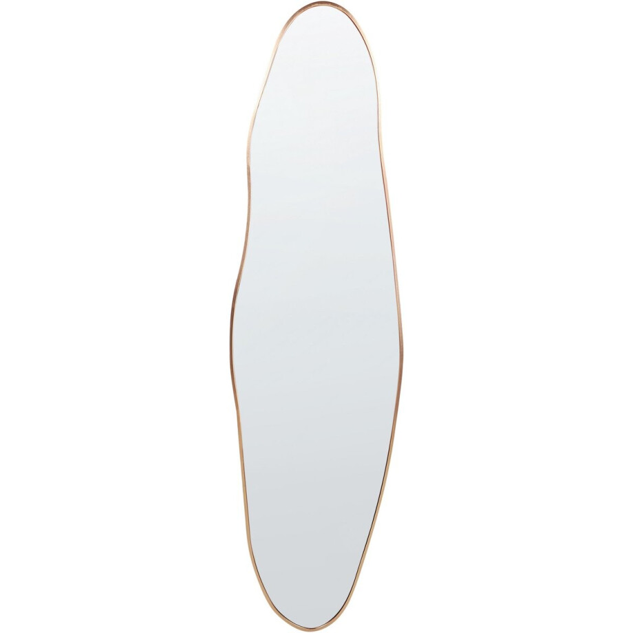 BELIANI SALINS - Wandspiegel - Goud - 41 x 162 cm - Aluminium BELIANI SALINS - Wandspiegel - Goud - 41 x 162 cm - Aluminium afbeelding 1