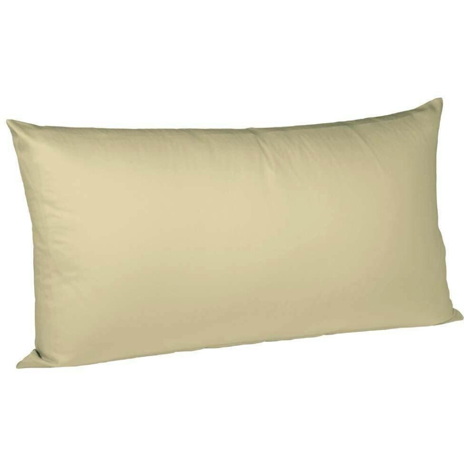 fleuresse Kussenovertrek Colours Mako Satin, 100% katoen, met rits (2 stuks) afbeelding 1