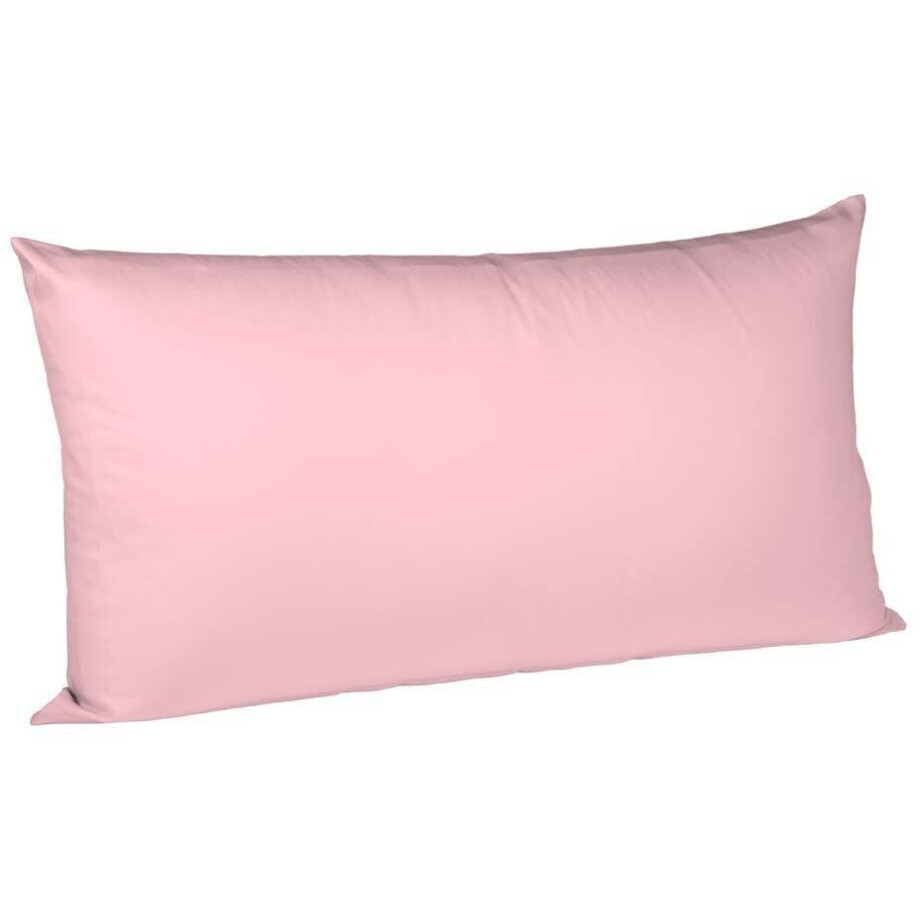 fleuresse Kussenovertrek Colours Mako Satin, 100% katoen, met rits (2 stuks) afbeelding 1