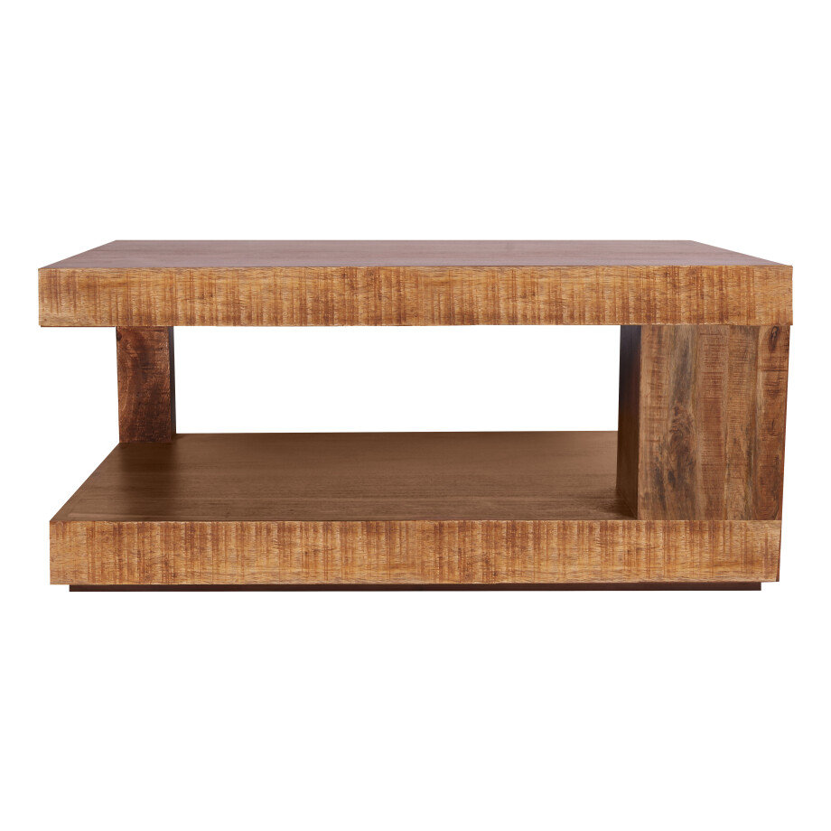 Artistiq Salontafel 'Aarik' Mangohout, 90 x 60cm afbeelding 
