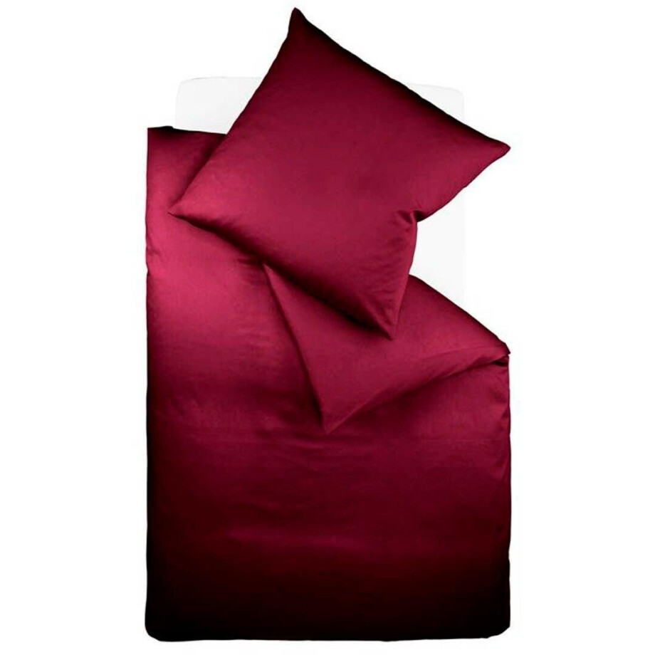 fleuresse Overtrekset Colours in 135x200, 155x220 of 200x200 cm Overtrek van 100% katoen, effen met ritssluiting afbeelding 1