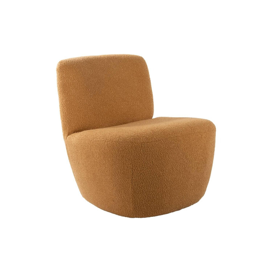 Fauteuil Ada bouclé | LEITMOTIV afbeelding 1