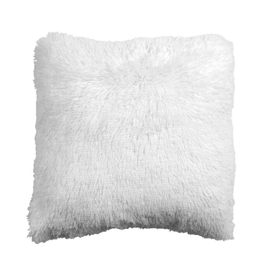 2e Halve Prijs Leen Bakker - Sierkussen Ilene - Off-white - 45x45 Cm - Polyester - Wit afbeelding 1